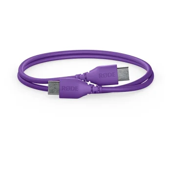 Sc22 | Yüksek Kaliteli - Usb-C Kablo 30 Cm - Mor - Rode