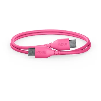 Sc22 | Yüksek Kaliteli - Usb-C Kablo 30 Cm - Pembe - Rode
