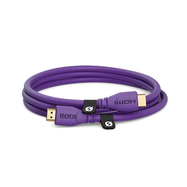 Premium HDMI Kablo 1.5 Metre - Mor - 1