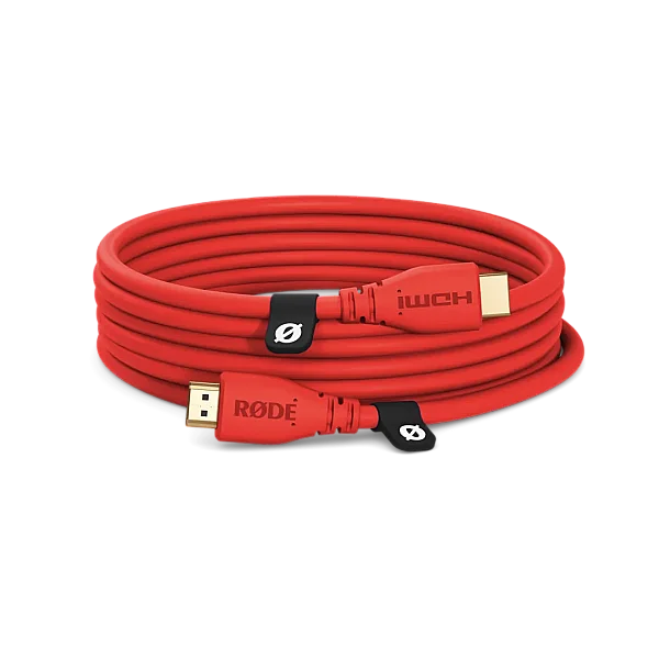 Premium HDMI Kablo 3 mt - Kırmızı - 1