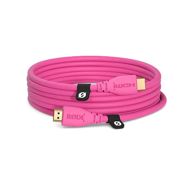 Premium HDMI Kablo 3 mt - Pembe - 1