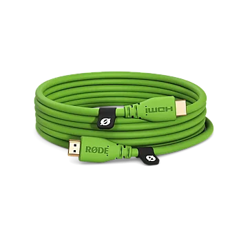 Premium HDMI Kablo 3 mt - Yeşil - Rode