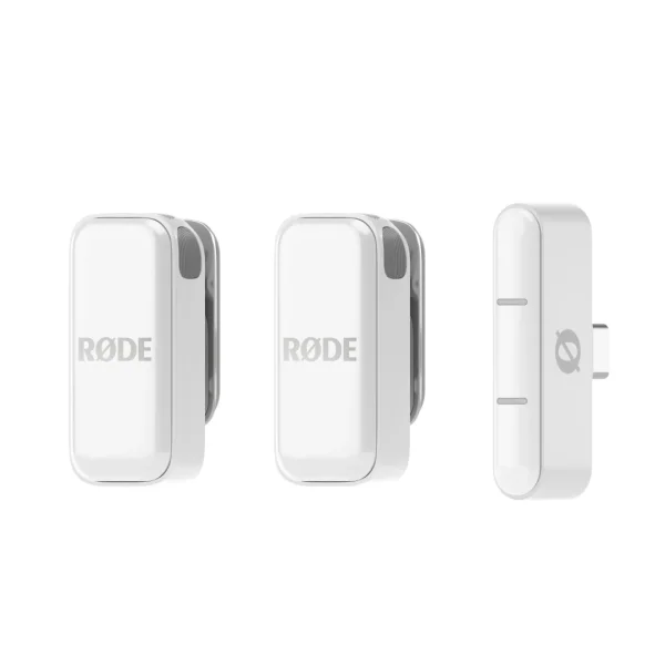 Wireless Micro | Ultra Kompakt Kablosuz Mikrofon - Beyaz - 3