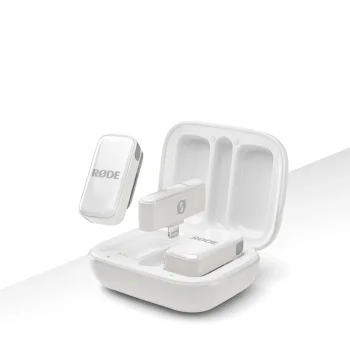 Wireless Micro | Ultra Kompakt Kablosuz Mikrofon - Beyaz - 2