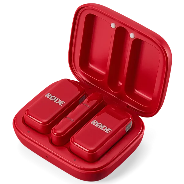 Wireless Micro | Ultra Kompakt Kablosuz Mikrofon - Kırmızı - 1