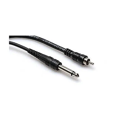 1/4'' TS (M) - RCA (M) Balanssız Kablo 3 m (CPR-110) - 1