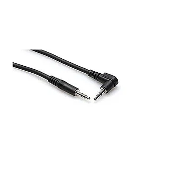 3.5 mm TRS (M) <-> 3.5 mm. TRS (M) Stereo kablo, Sağa kırımlı, 1,5 Mt. CMM-105R - Hosa