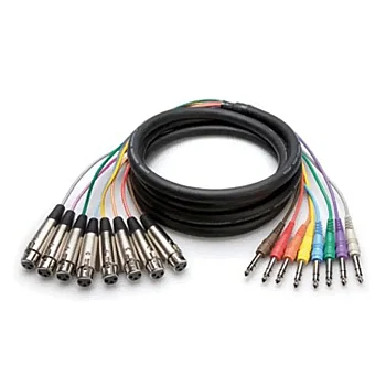 Little Bro Sub Snake, 6 x XLR ve 2 x 1/4