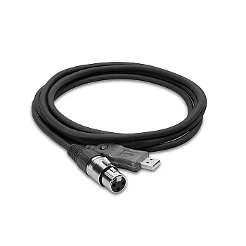 TrackLink Mikrofon-USB Kablosu XLR (F) - USB-A (UXA-110) | Mikrofon-USB dönüştürücü kablo (UXA-110) - Hosa