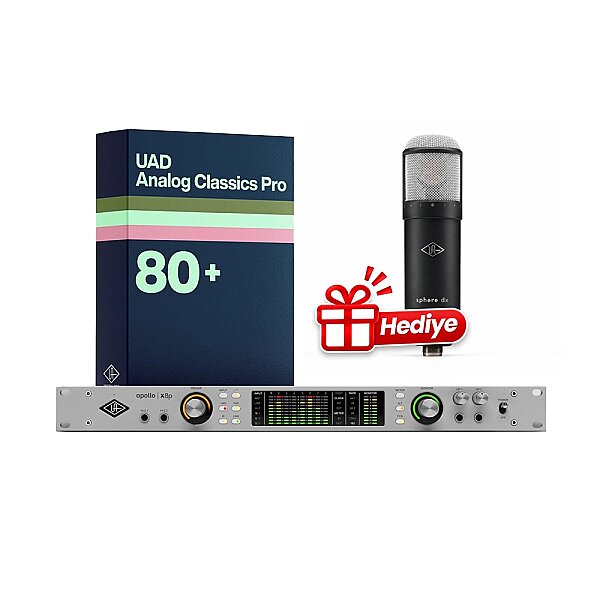 Apollo x8p | Gen 2 - UAD Analog Classics Pro | Thunderbolt Ses Kartı - 1