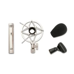 WA-84 Single Profesyonel Kondenser Kalem Mikrofon ( Gümüş ) - 4