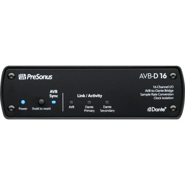 AVB-D16 / Dante Network Switch/Bridge - 2