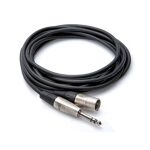 1/4'' TRS - XLR (M) Profesyonel Balanslı Kablo 6 m (HSX-020) - Hosa