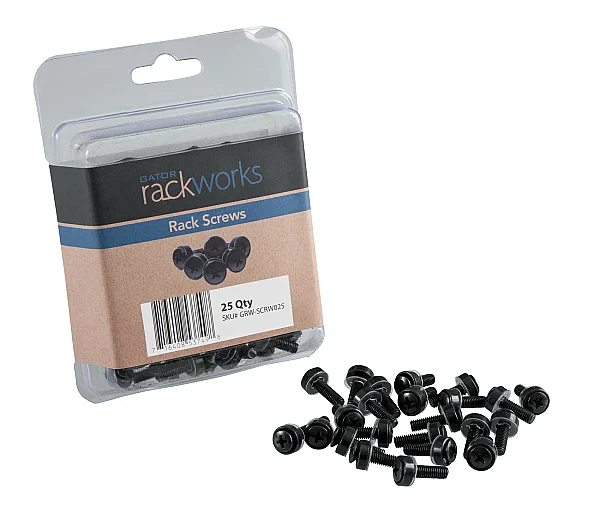 Rack Vidası | #10-32 × 3/4'', 25'li Paket | GRW-SCRW025 - 1