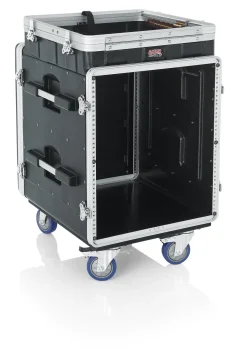 10U Top, 12U Side Console Audio Rack | GRC-10X12 PU - 2