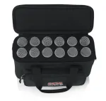 12'li Mikrofon Taşıma Çantası | GM-12B - 8