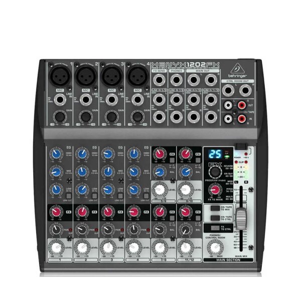 Xenyx 1202FX 12 Kanallı Efektli Ses Mikseri - Behringer