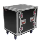 12U, Standard Audio Road Rack Case w/ Casters | G-TOUR 12U CAST - 1