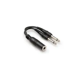 1/4'' TS (F) <-> Dual 1/4'' TS (M) Y-kablo - YPP-106 - Hosa