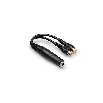 1-4'' TS (F) <-> Dual RCA (F) Y-kablo YRA-115 - Hosa