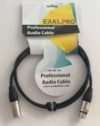 1.5m Hazır Yapılı XLR-XLR Mikrofon Kablosu - 