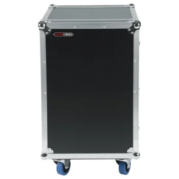 16U, Standard Audio Road Rack Case w/ Casters | G-TOUR 16U CAST - Gator Frameworks