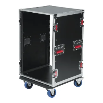 16U, Standard Audio Road Rack Case w/ Casters | G-TOUR 16U CAST - 8