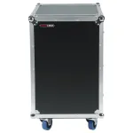 16U, Standard Audio Road Rack Case w/ Casters | G-TOUR 16U CAST - 1