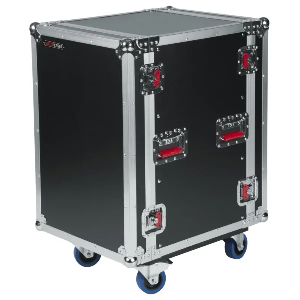 16U, Standard Audio Road Rack Case w/ Casters | G-TOUR 16U CAST - 3