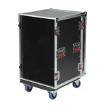 16U, Standard Audio Road Rack Case w/ Casters | G-TOUR 16U CAST - 5