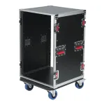 16U, Standard Audio Road Rack Case w/ Casters | G-TOUR 16U CAST - 8