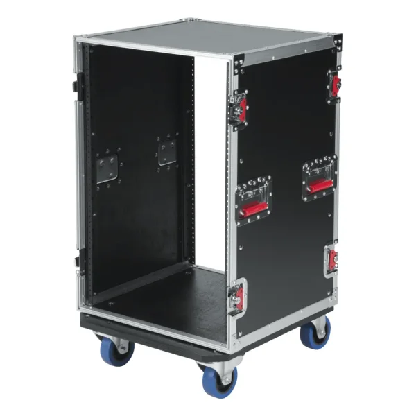 16U, Standard Audio Road Rack Case w/ Casters | G-TOUR 16U CAST - 9