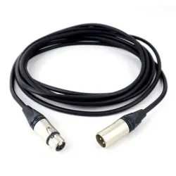 2 Metre XLR - XLR Hazır Yapılı Mikrofon Kablosu - SesciBaba