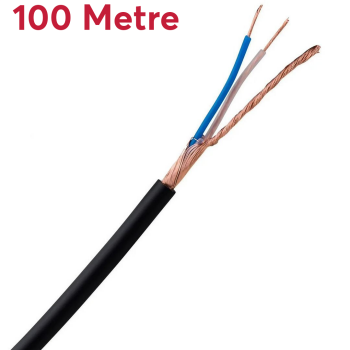2549-00 Microphone Cable, Neglex | Black 100mt - Mogami