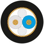 2549-00 Microphone Cable, Neglex | Black 1mt - 3