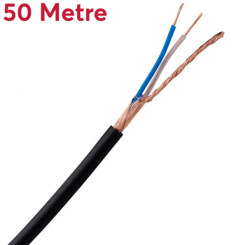 2549-00 Microphone Cable, Neglex | Black 50mt - Mogami