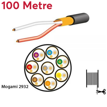 2932-00 Multicore Cable, 8-channels | Black 100mt - Mogami