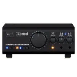 2Control 2 stereo ins, 2 speaker outs, 2 sep. headphone amps with crossfeed - 