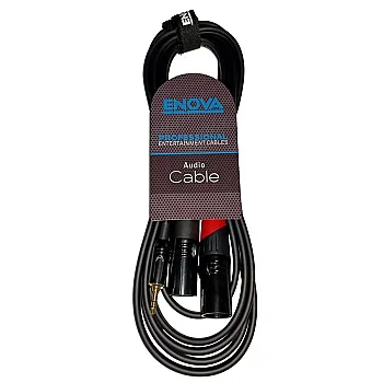 3.5 mm Erkek - XLR 2 adet Erkek 3Metre | Kablo EC-A3-PSMXLM-3 - 3