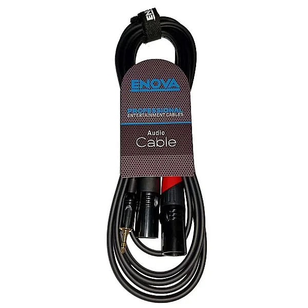 3.5 mm Erkek - XLR 2 adet Erkek 3Metre | Kablo EC-A3-PSMXLM-3 - 3