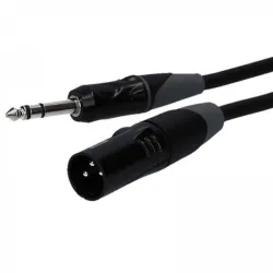 3 Metre XLR(M) - TRS(M) Kablo (Enova Konnektör + Maxon Mxa 22 Summit Kablo) - SesciBaba