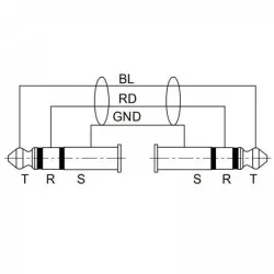 30 Metre TRS - TRS Kablo (Enova Konnektör + Maxon Mxa 22 Summit Kablo) - 3