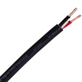 3103 High Definition Professional Hi-Fi Speaker Cable, 2x 4,0 mm² | Black 1mt - 2