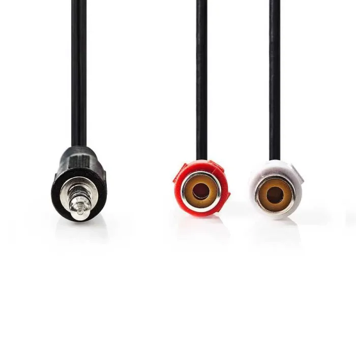 3.5 mm Erkek - 2x RCA Dişi 0.20 Stereo Kablo - 2