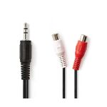 3.5 mm Erkek - 2x RCA Dişi 0.20 Stereo Kablo - 1