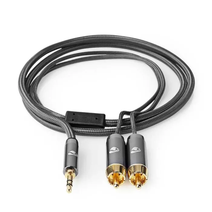Stereo Ses Kablosu (3.5 mm Erkek - 2x RCA Erkek) - 4
