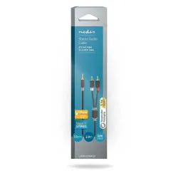 3.5 mm Erkek - 2x RCA Erkek Kablo 2m - 3