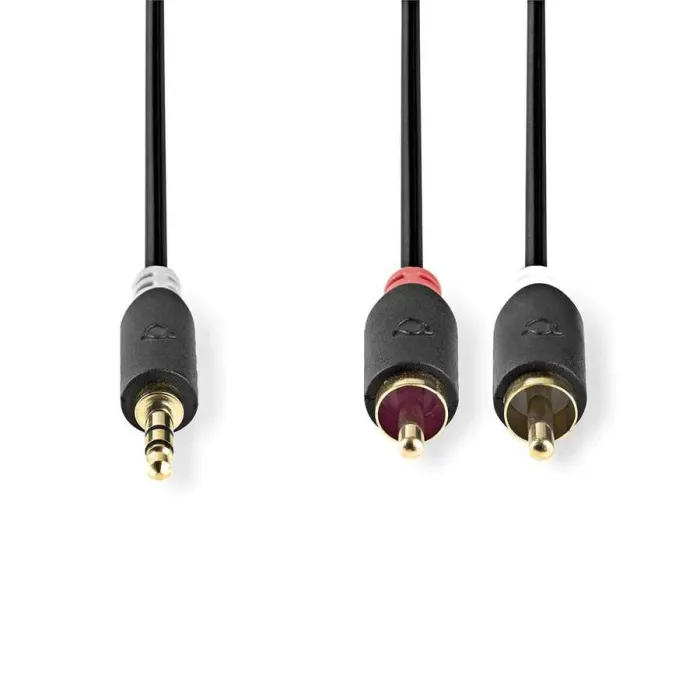 3.5 mm Erkek - 2x RCA Erkek Kablo 2m - 2