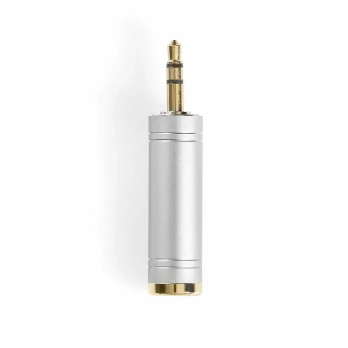 3.5 mm Erkek - 6.35 mm Dişi Stereo Altın Kaplama Çevirici Adaptör - 2