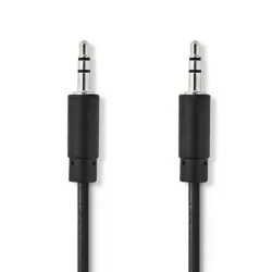 3.5 mm Erkek - 3.5 mm Erkek 1m Stereo Ses Kablosu - Nedis Cable